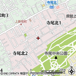 新潟県新潟市西区寺尾北周辺の地図