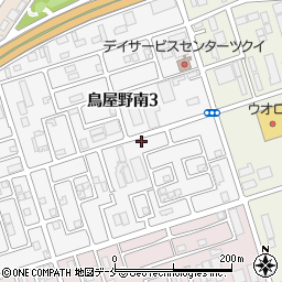 新潟県新潟市中央区鳥屋野南3丁目25-18周辺の地図