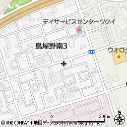 新潟県新潟市中央区鳥屋野南3丁目25-20周辺の地図