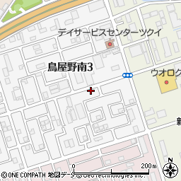 新潟県新潟市中央区鳥屋野南3丁目25-21周辺の地図