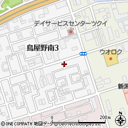 小松ウオール工業株式会社　新潟支店周辺の地図