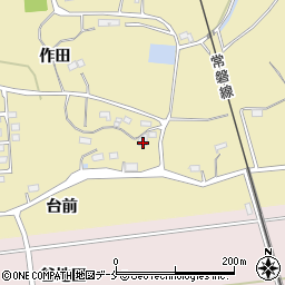 福島県相馬郡新地町埓木崎作田395周辺の地図