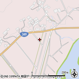 福島県伊達市梁川町五十沢（岡崎前）周辺の地図