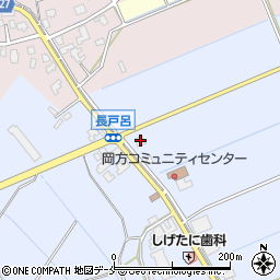 新潟市消防局北消防署岡方出張所周辺の地図