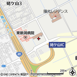 城西運輸機工新潟周辺の地図