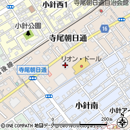 新潟県新潟市西区寺尾朝日通16-31周辺の地図