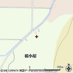 福島県相馬郡新地町真弓根小屋周辺の地図