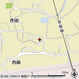 福島県相馬郡新地町埓木崎作田358周辺の地図