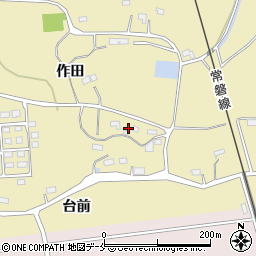 福島県相馬郡新地町埓木崎作田364周辺の地図