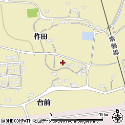 福島県相馬郡新地町埓木崎作田366周辺の地図