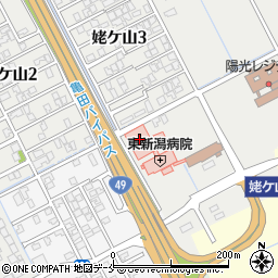 新潟県新潟市中央区姥ケ山281周辺の地図