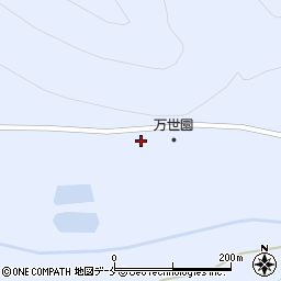 山形県米沢市万世町梓山5496周辺の地図