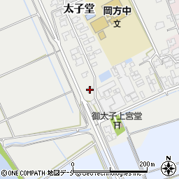 新潟県新潟市北区太子堂152周辺の地図