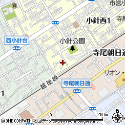 新潟県新潟市西区小針西1丁目14-37周辺の地図