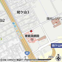 新潟県新潟市中央区姥ケ山283周辺の地図