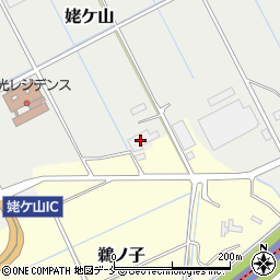 新潟県新潟市中央区姥ケ山433-1周辺の地図