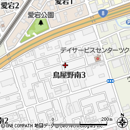 新潟県新潟市中央区鳥屋野南3丁目4-15周辺の地図