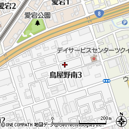 新潟県新潟市中央区鳥屋野南3丁目4-16周辺の地図