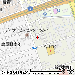 ココカラファイン鳥屋野南店周辺の地図