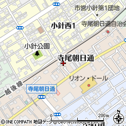 新潟県新潟市西区寺尾朝日通13周辺の地図