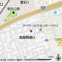 新潟県新潟市中央区鳥屋野南3丁目4-20周辺の地図