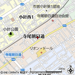 新潟県新潟市西区寺尾朝日通12-11周辺の地図