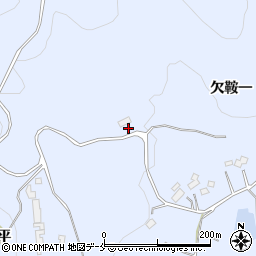 福島県伊達郡国見町泉田赤坂周辺の地図