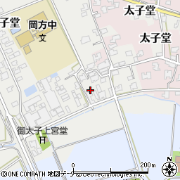 新潟県新潟市北区太子堂114周辺の地図