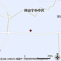 山形県米沢市万世町梓山448周辺の地図