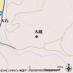 福島県伊達市梁川町舟生（大越）周辺の地図