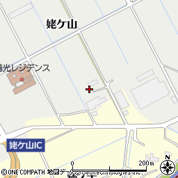 新潟県新潟市中央区姥ケ山430周辺の地図