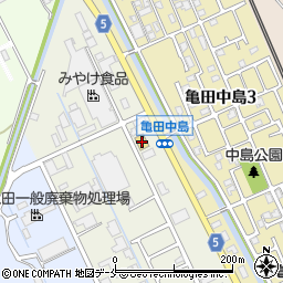 ワークマン新潟亀田店周辺の地図