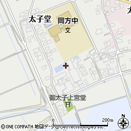 新潟県新潟市北区太子堂133周辺の地図