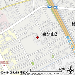 新潟県新潟市中央区姥ケ山2丁目13周辺の地図
