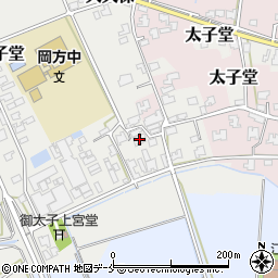 新潟県新潟市北区太子堂92周辺の地図