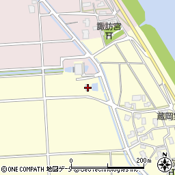 新潟県新潟市江南区蔵岡510周辺の地図