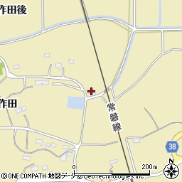 福島県相馬郡新地町埓木崎作田313周辺の地図