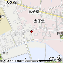 新潟県新潟市北区太子堂86周辺の地図