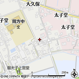 新潟県新潟市北区太子堂94周辺の地図