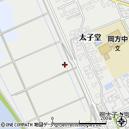 新潟県新潟市北区太子堂周辺の地図