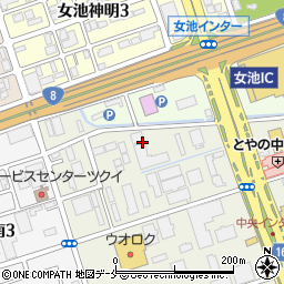 田辺工業株式会社　新潟営業所周辺の地図