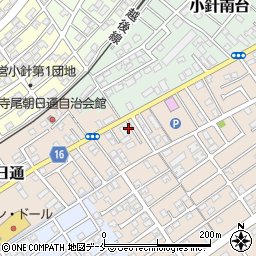 新潟県新潟市西区寺尾朝日通5-31周辺の地図