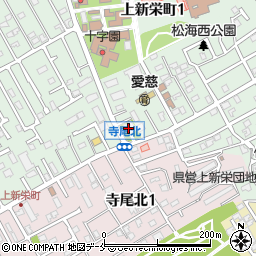 寺尾地蔵尊周辺の地図