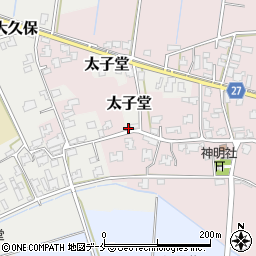 新潟県新潟市北区太子堂69周辺の地図