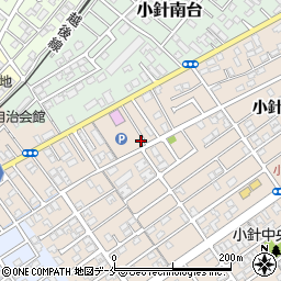 新潟県新潟市西区寺尾朝日通2-9周辺の地図