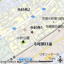 〒950-2014 新潟県新潟市西区小針西の地図