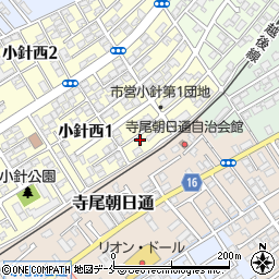 新潟県新潟市西区小針西1丁目9-17周辺の地図