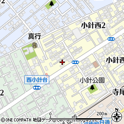 新潟県新潟市西区小針西2丁目10-3周辺の地図