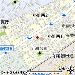 新潟県新潟市西区小針西1丁目12-21周辺の地図