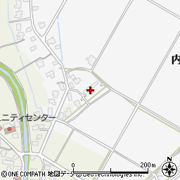 新潟県新潟市北区内沼831周辺の地図